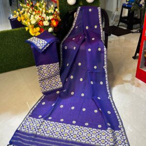 DUAL COLOUR COTTON KESAPAT SADOR MEKHELA
