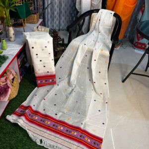 WHITE COTTON KESAPAT DIMASA SADOR MEKHELA