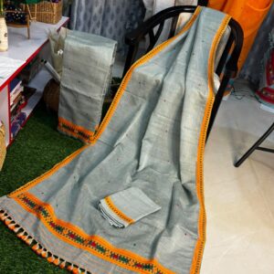 COTTON KESAPAT HANDWOVEN DIMASA SADOR MEKHELA