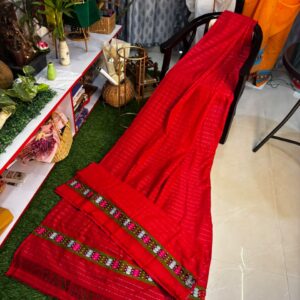 RED COTTON DIMASA SADOR MEKHELA