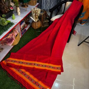 HOT PINK COTTON KESAPAT DIMASA SADOR MEKHELA