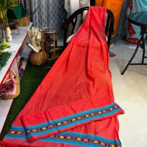 HOT PINK COTTON KESAPAT DIMASA SADOR MEKHELA
