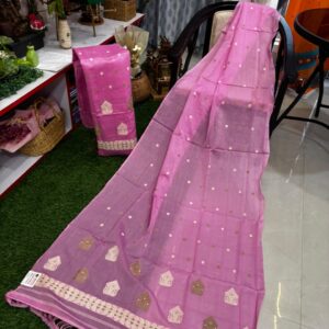 Pink Reshmi Kesapat Sador Mekhela