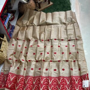Handwoven Pure Toss Silk Single Mekhela