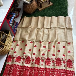 Handwoven Pure Toss Silk Single Mekhela