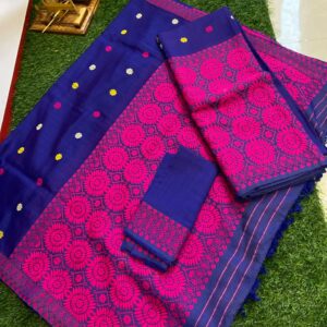 Handwoven Padmini Kesapat Sador Mekhela – Royal Edit