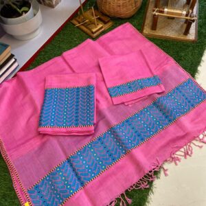 Handwoven Cotton Kesapat Brocat Sador Mekhela