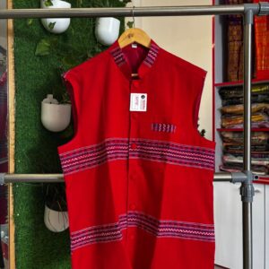 Mibu Galuk – Traditional Mishing Handwoven Waistcoat