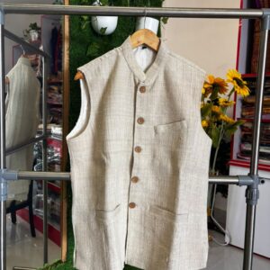 Signature Pure Raw Eri Silk Waistcoat