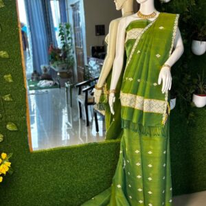 Handwoven Cotton Kesapat Mekhela Sador Set