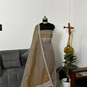 HANDWOVEN BAMBOO SILK MEKHELA SADOR