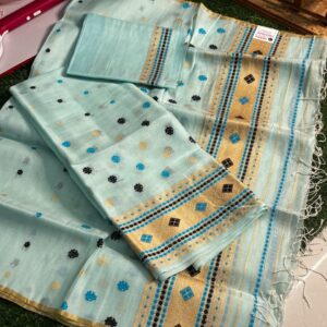 PURE DHUTI COTTON BY KESAPAT SADOR MEKHELA