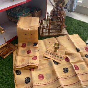 Dhuti Cotton woven with Kesapat
